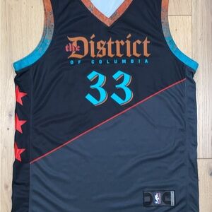 Black and Teal Basketball Jersey